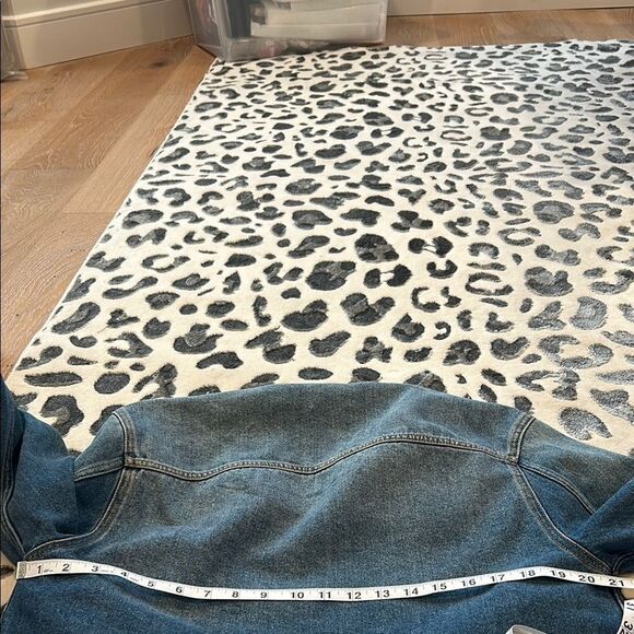 Hidden Distressed Blue Denim Jacket, Size Large - Picture 8 of 9